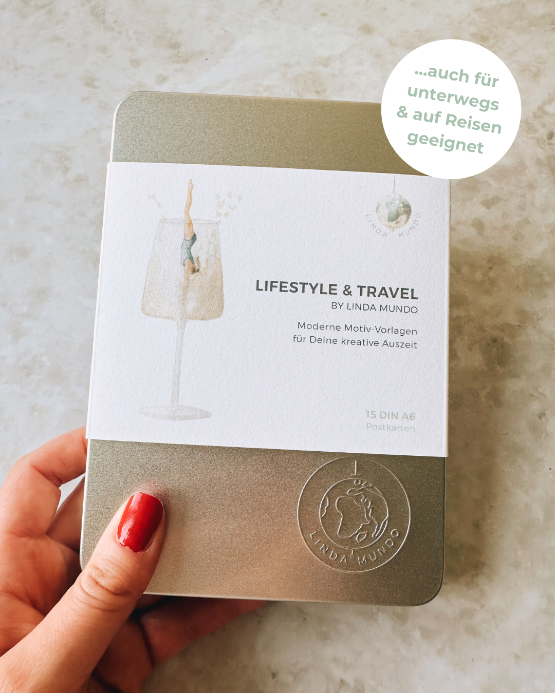 LIFESTYLE & TRAVEL Motiv-Vorlagen Box