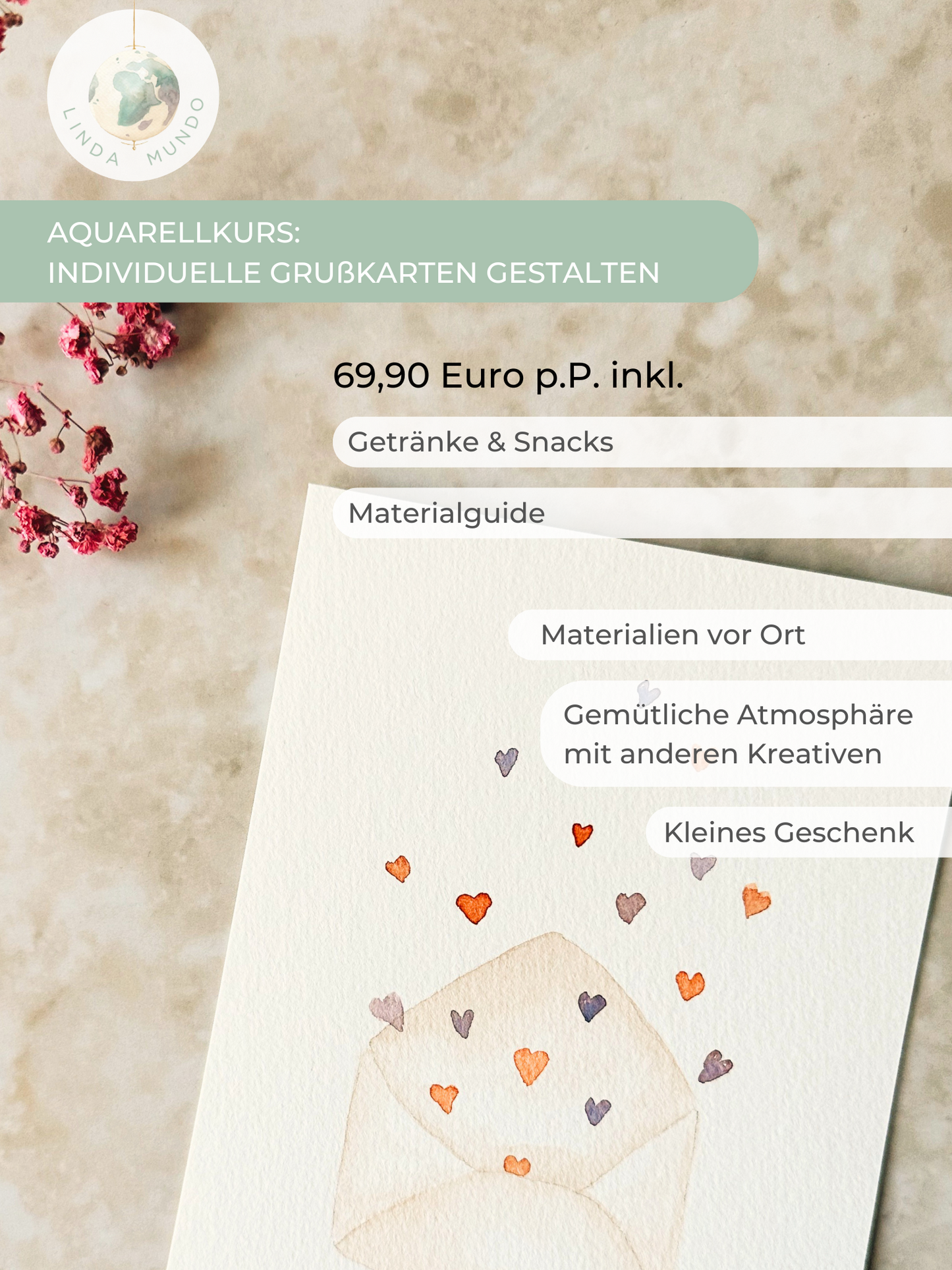 Aquarell Kurs Linda Mundo