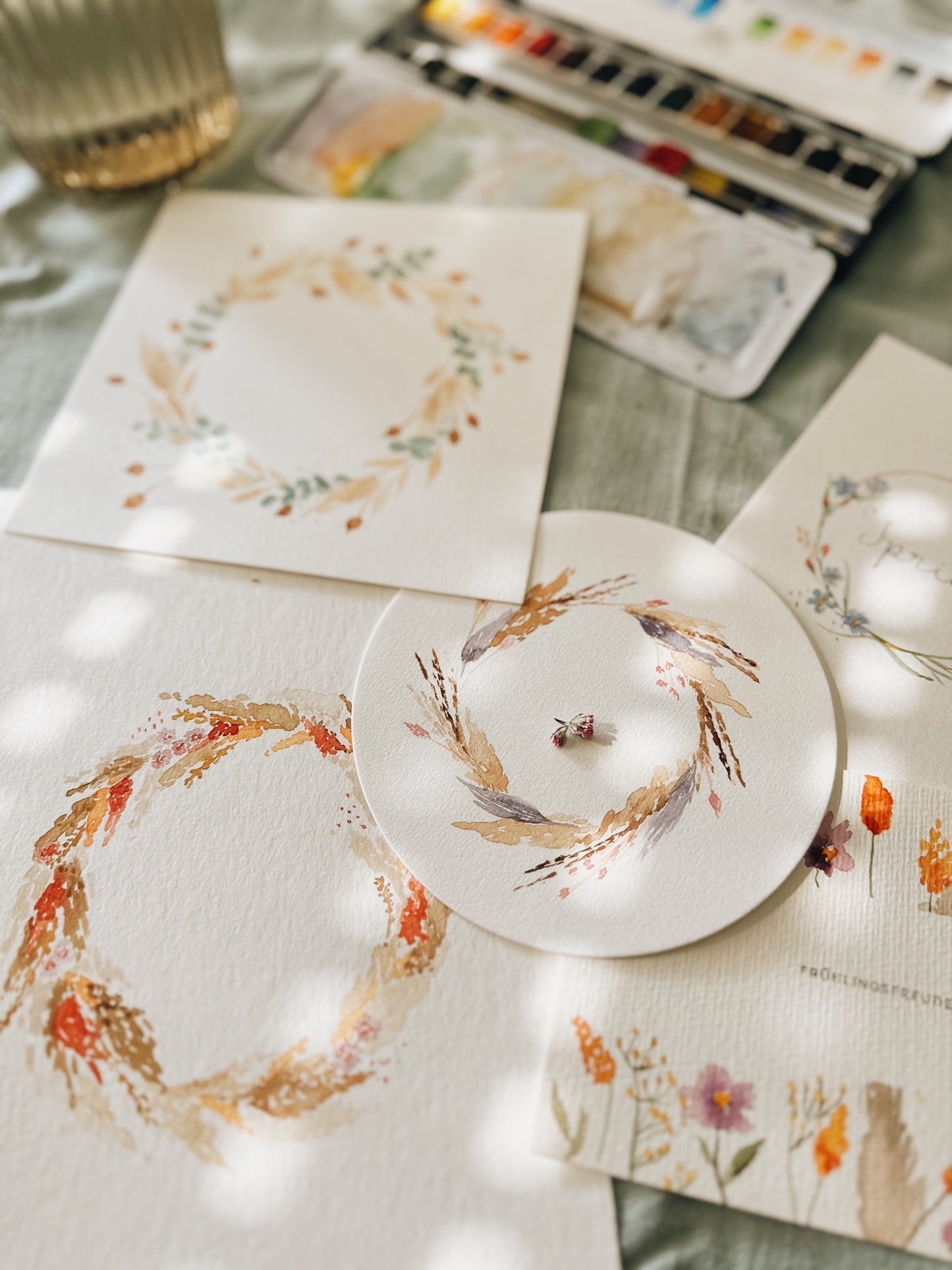 Aquarell Kurs Frühling