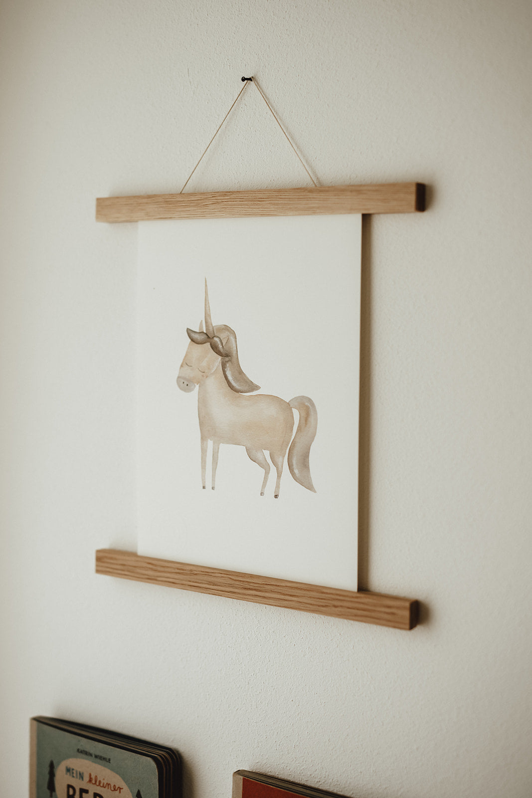Poster Einhorn DIN A4