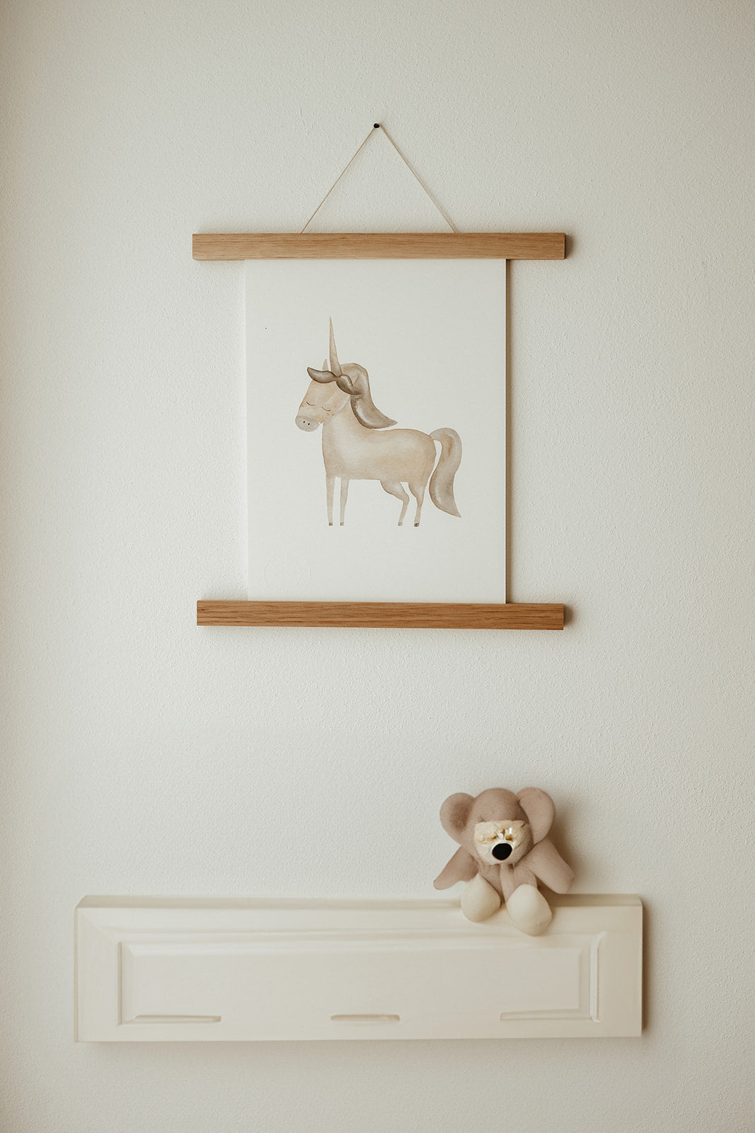 Poster Einhorn DIN A4