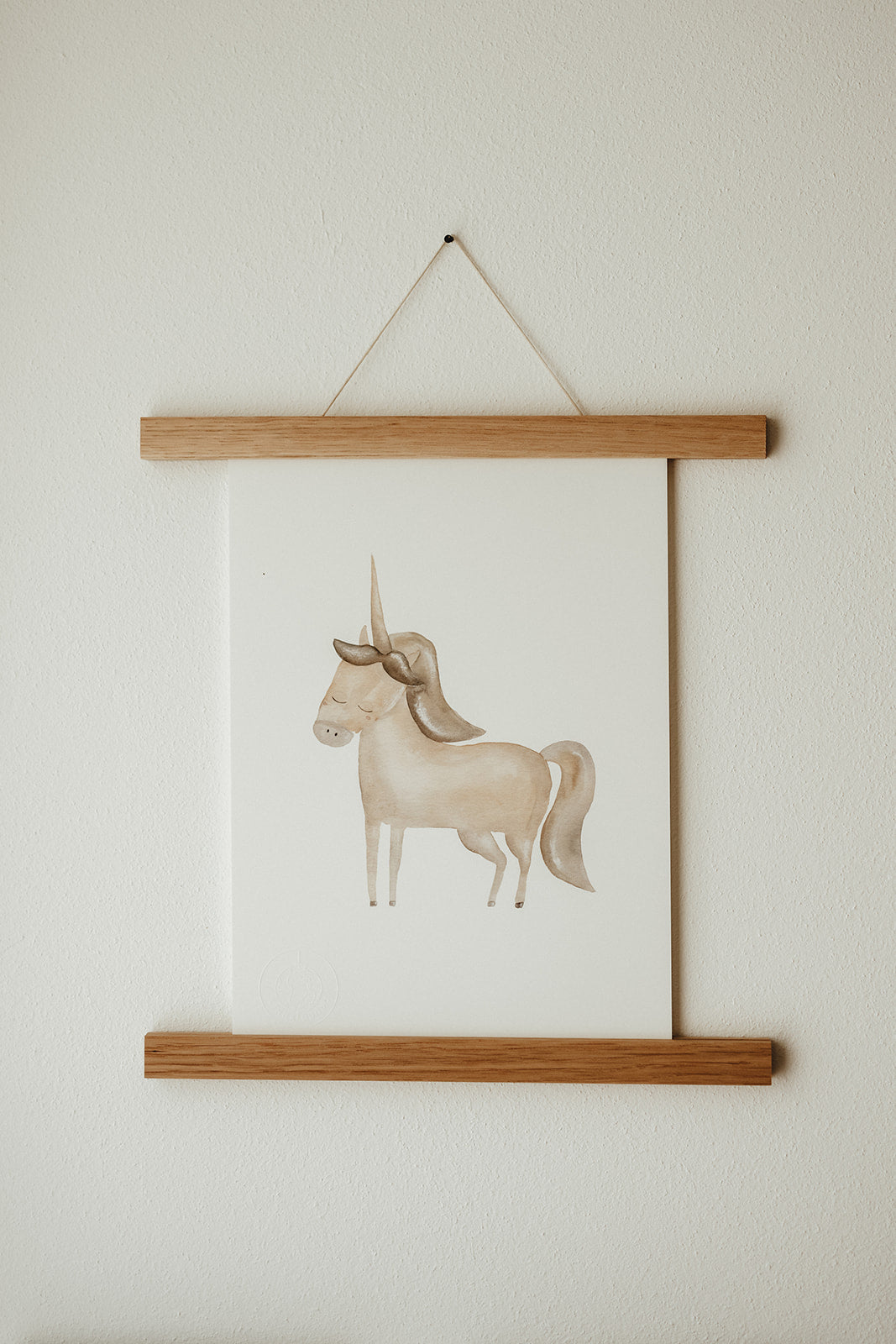 Poster Einhorn DIN A4