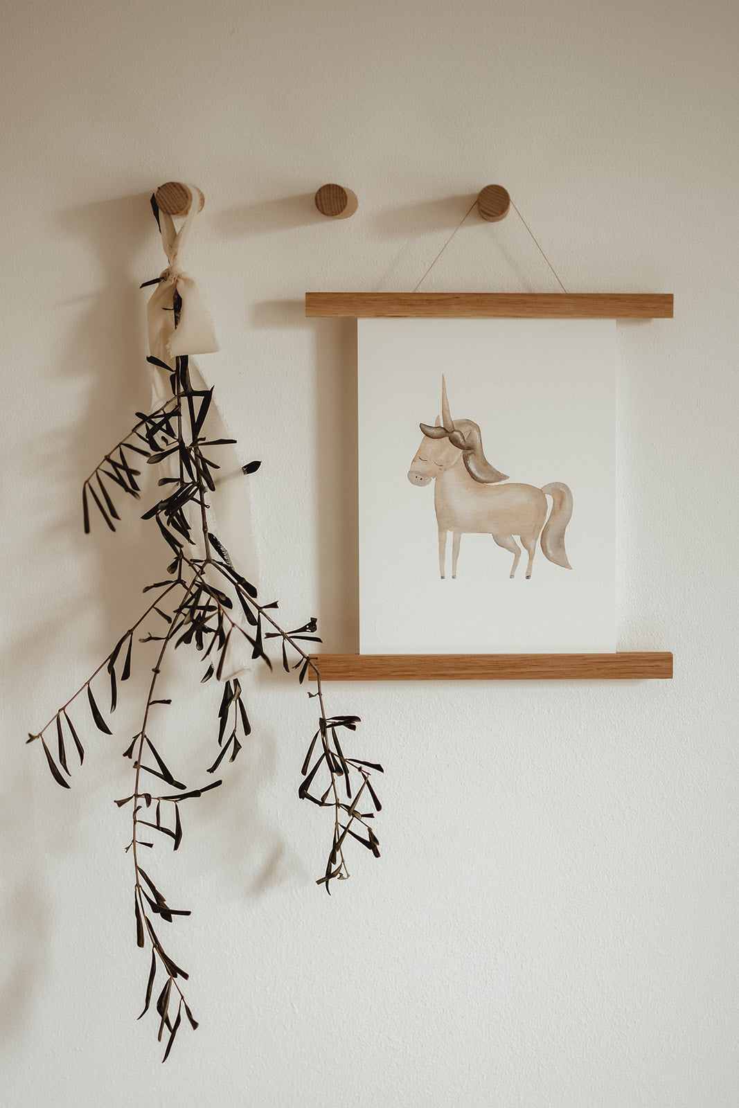 Poster Einhorn DIN A4