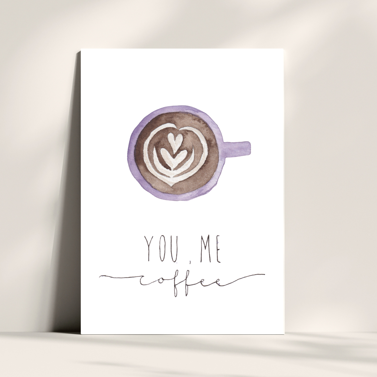 You, me, coffee
