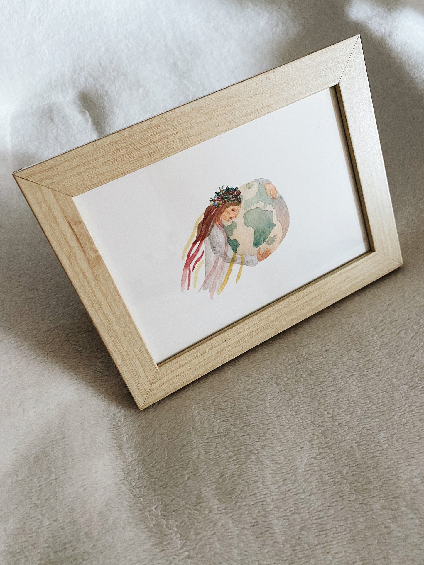 Postkarte Weltliebe