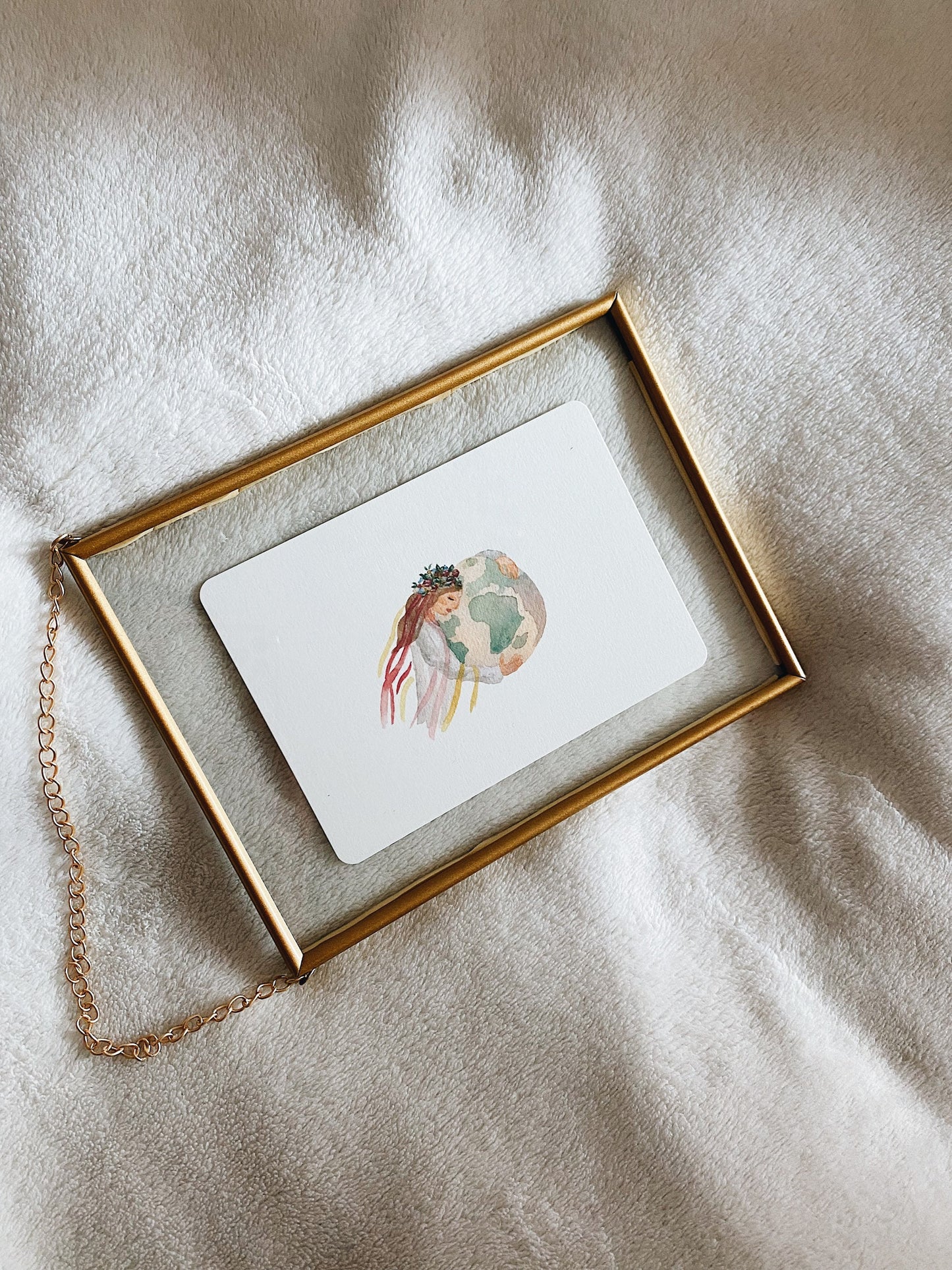 Postkarte Weltliebe