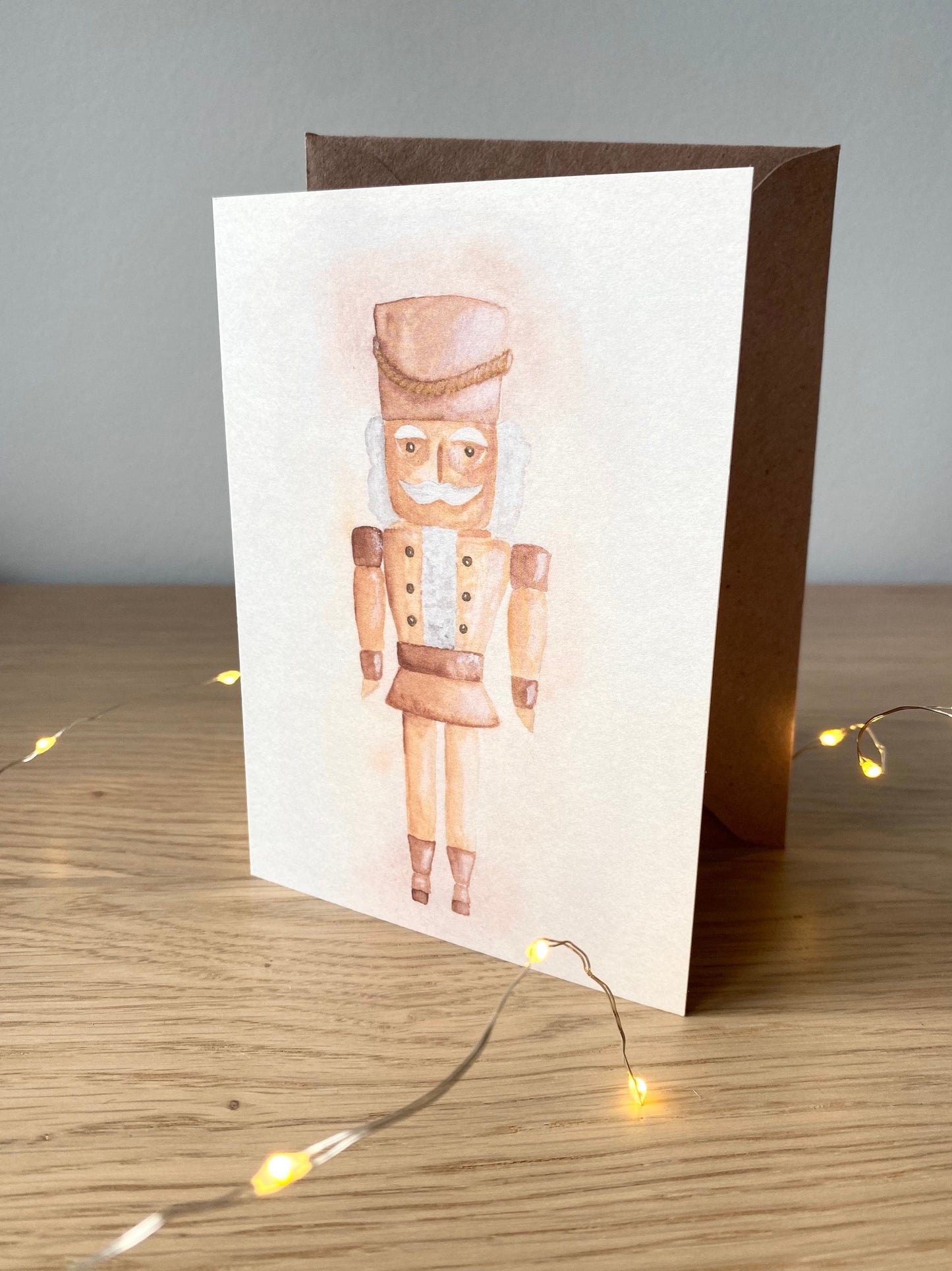 Weihnachtskarte Nussknacker