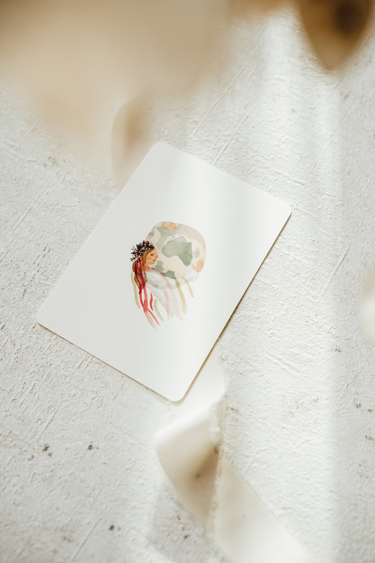Postkarte Weltliebe