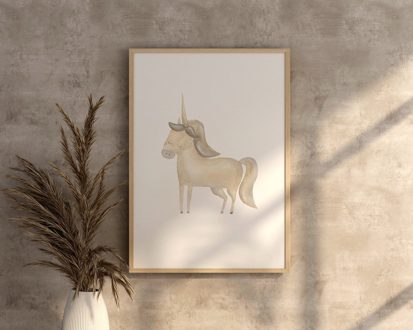 Poster Einhorn DIN A4