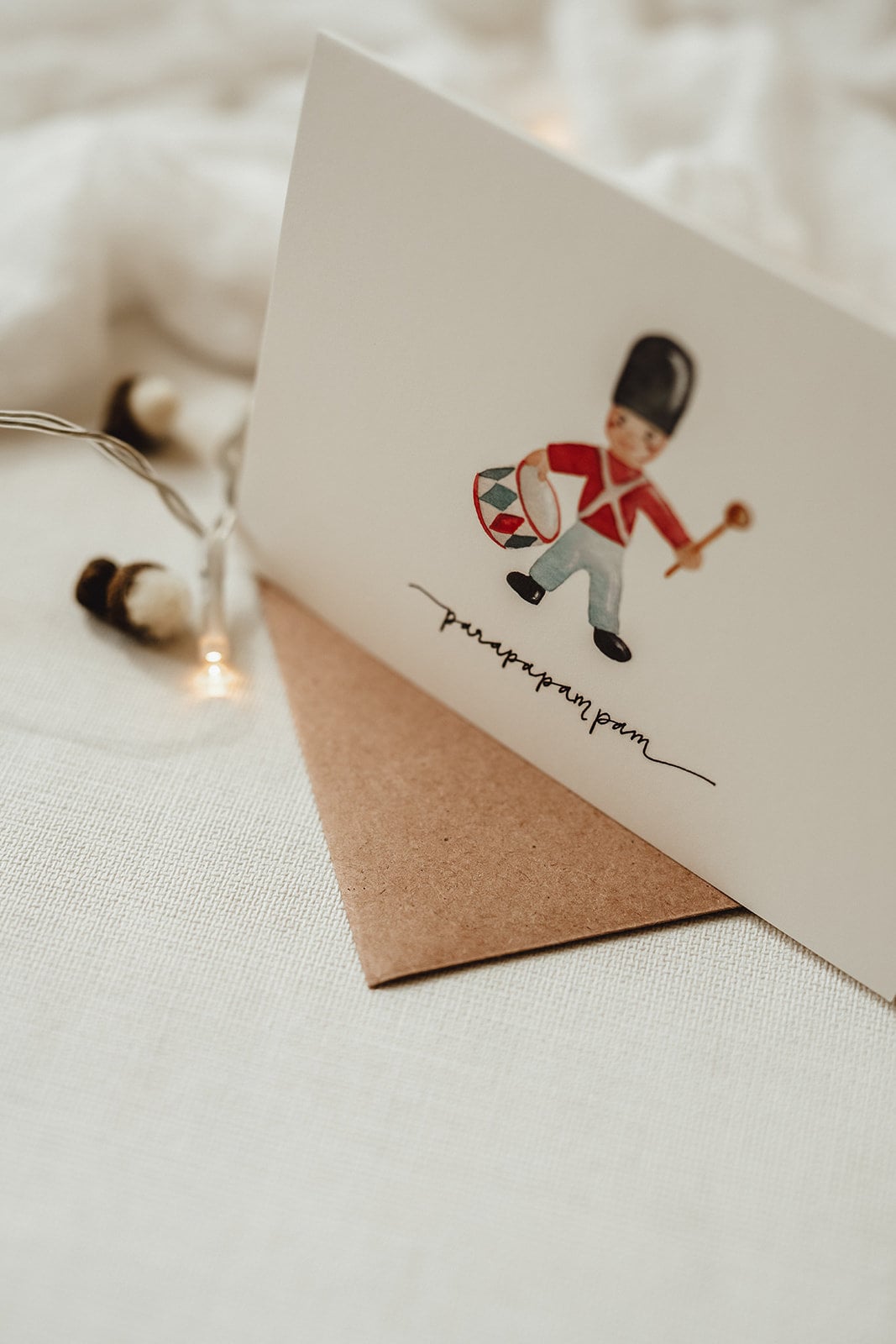 Weihnachtskarte Kleiner Trommler