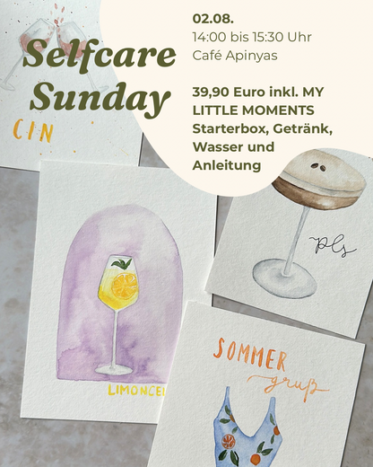 Selfcare Sunday | Matcha & Paint