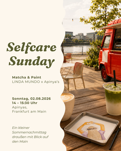 Selfcare Sunday | Matcha & Paint