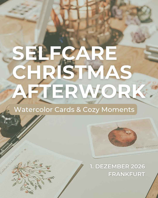 Selfcare Christmas Afterwork | Christmas Cards & Cozy Moments