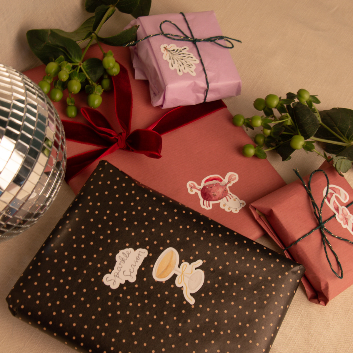 Christmas Stickerbogen