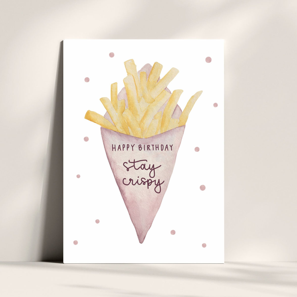 Fries 'Stay Crispy'