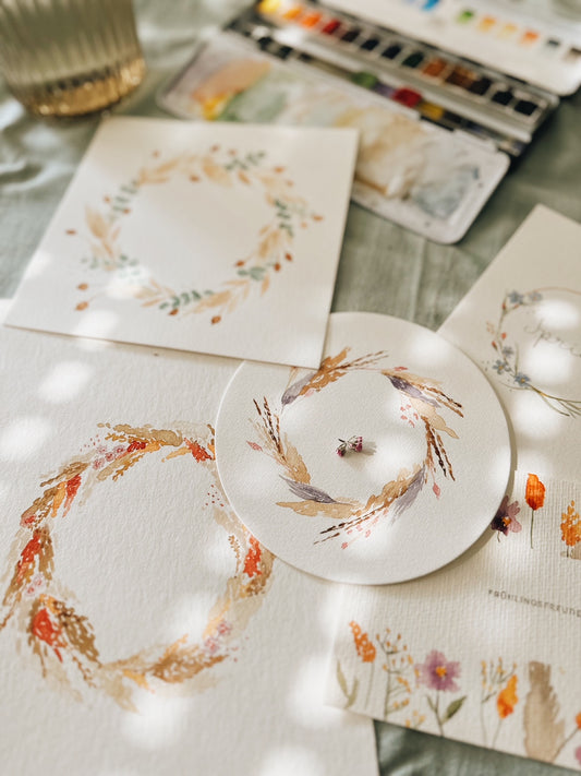 Aquarell Kurs Frühling