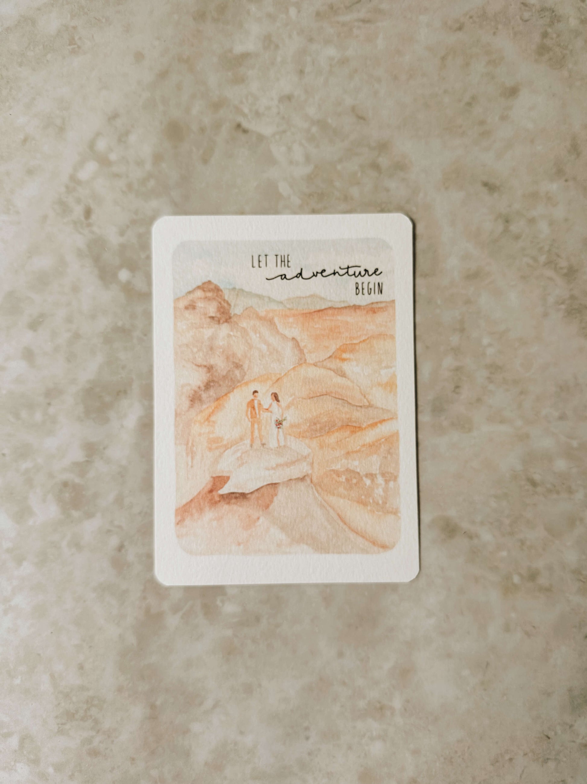 Karte hochzeit adventures