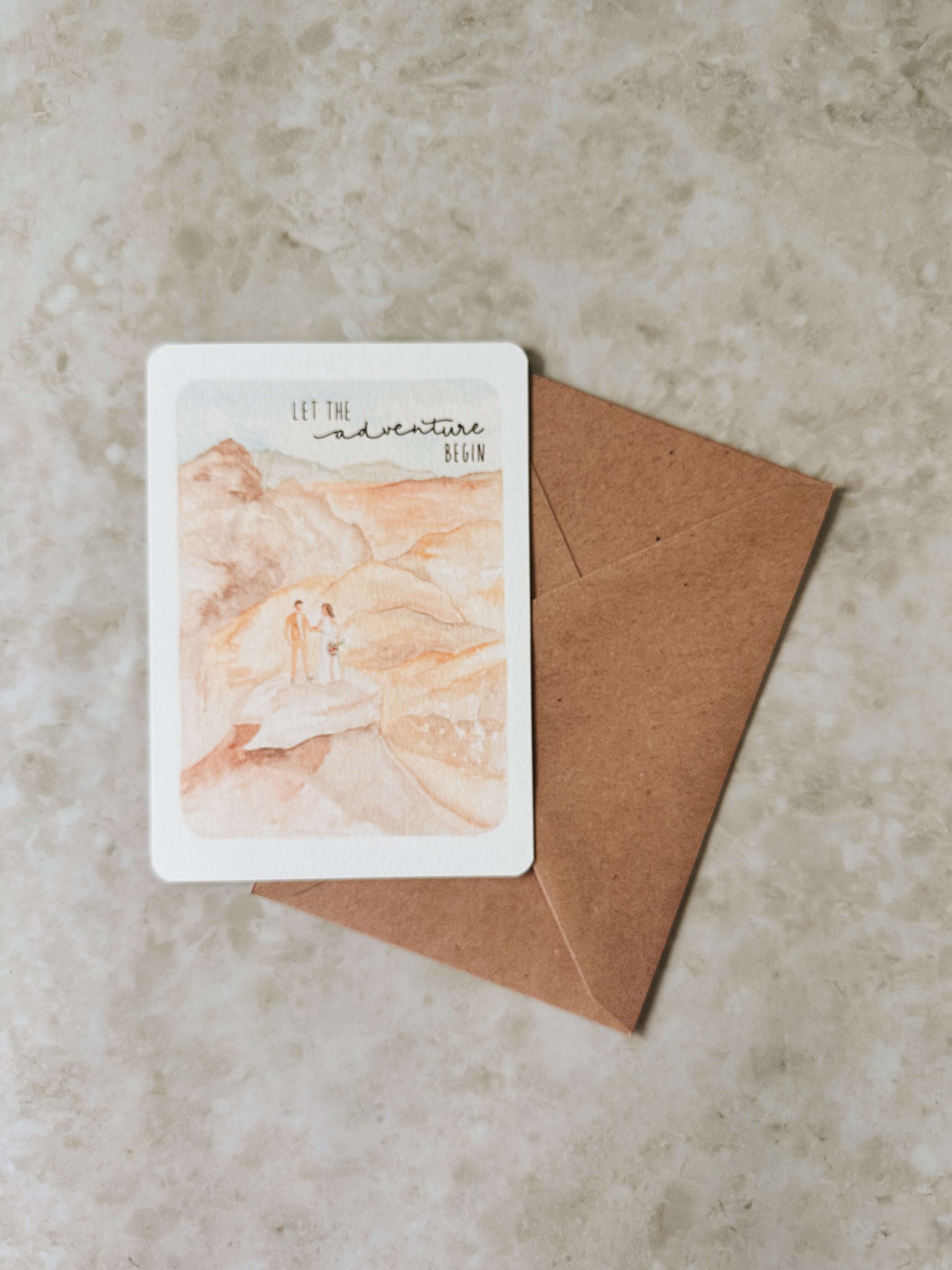 Karte hochzeit adventures