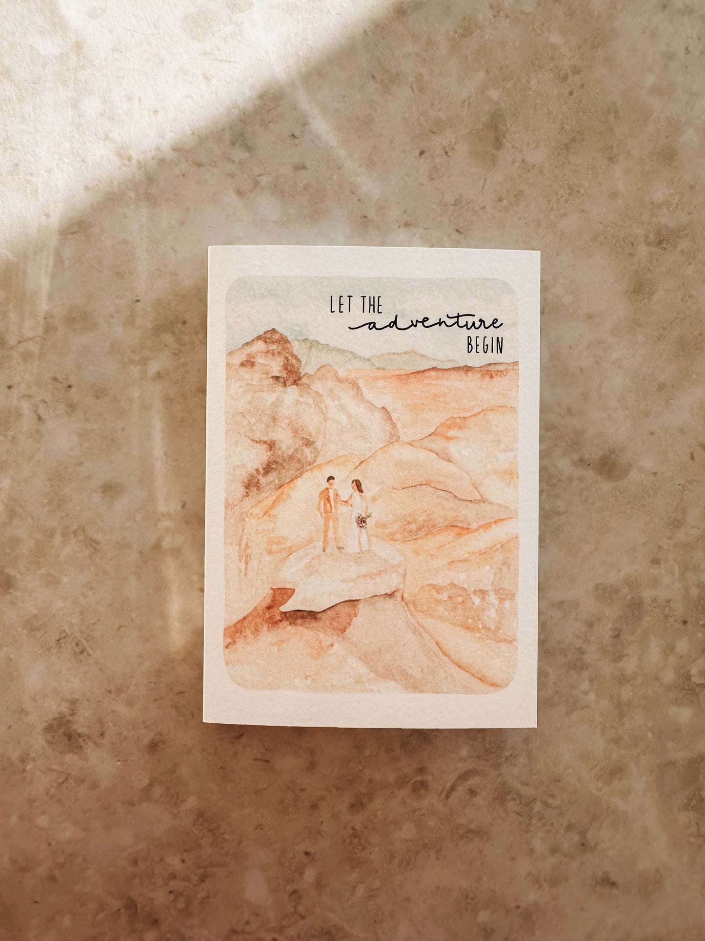 Karte hochzeit adventures