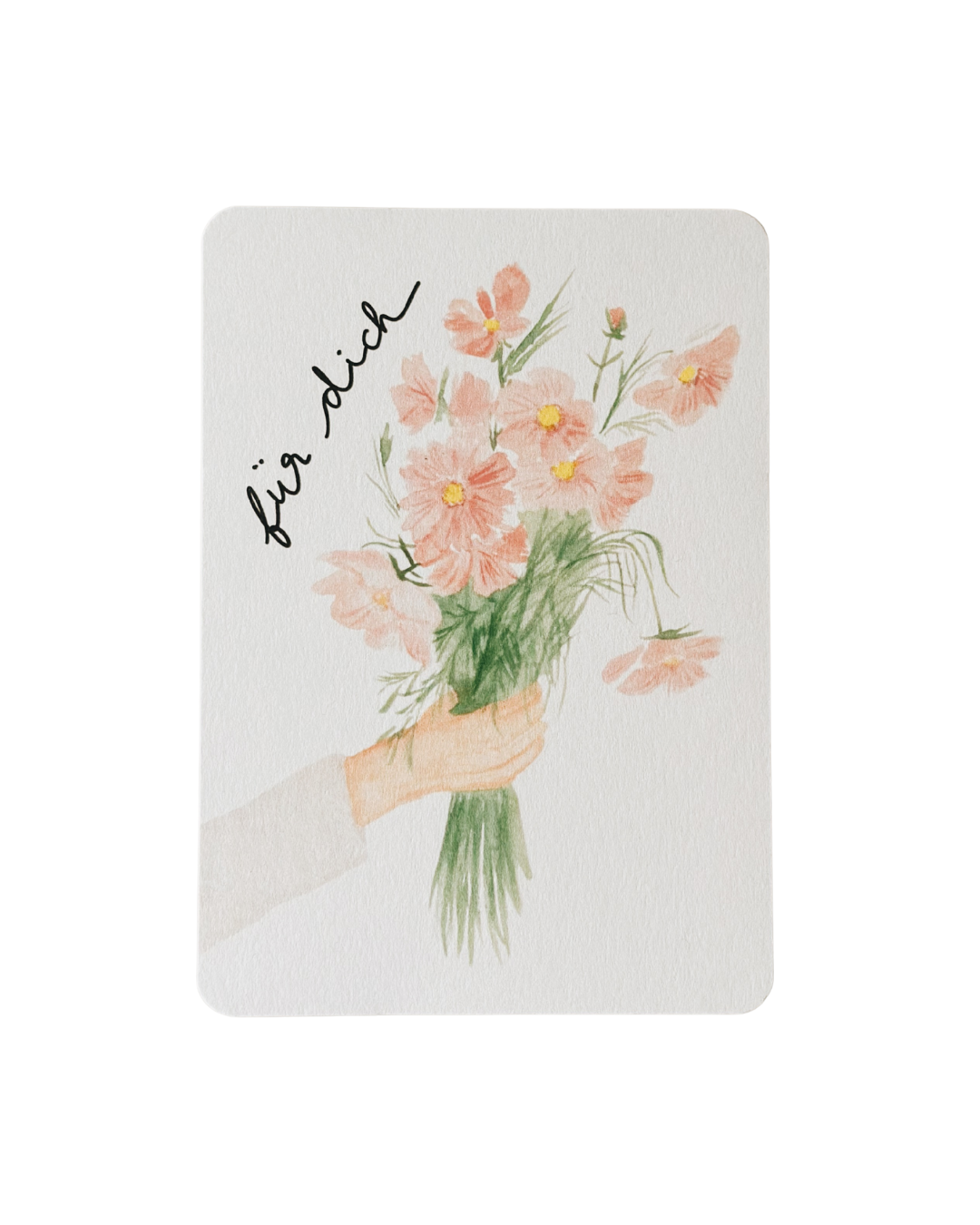 Blumen rosa für dich