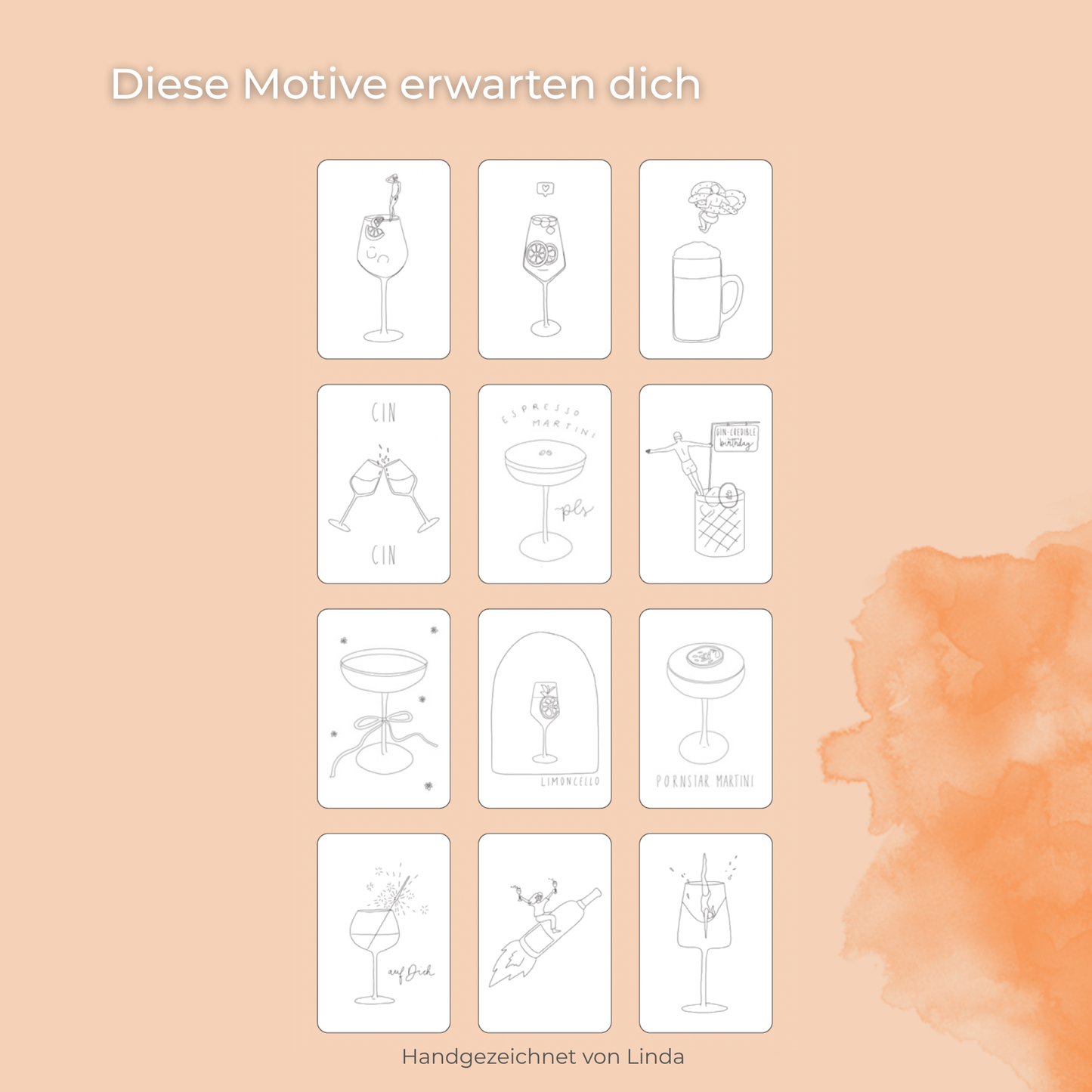 MY LITTLE MOMENTS Refill Drinks Motive Ansicht