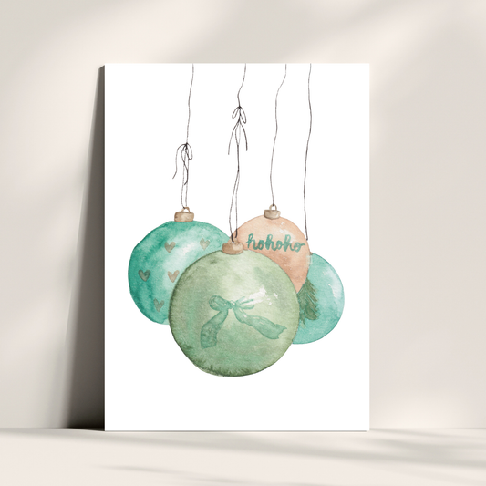 Christbaumkugeln grün
